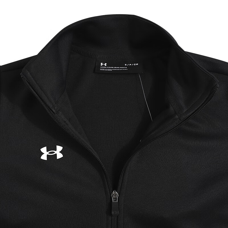 安德玛(Under Armour)女装新款运动跑步训练健身舒适休闲立领夹克21500438-001 ZP高清大图
