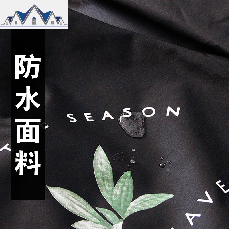 亲子长袖围裙厨房防水护衣围兜家务清洁围腰时尚可爱大人反穿罩衣 三维工匠高清大图