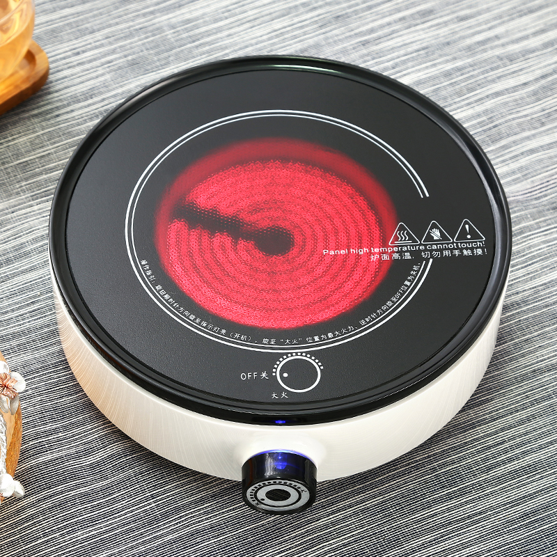 常生源 煮茶炉 电茶炉 煮茶器具 黑晶面板泡茶炉 茶具配件 云霄电陶炉高清大图