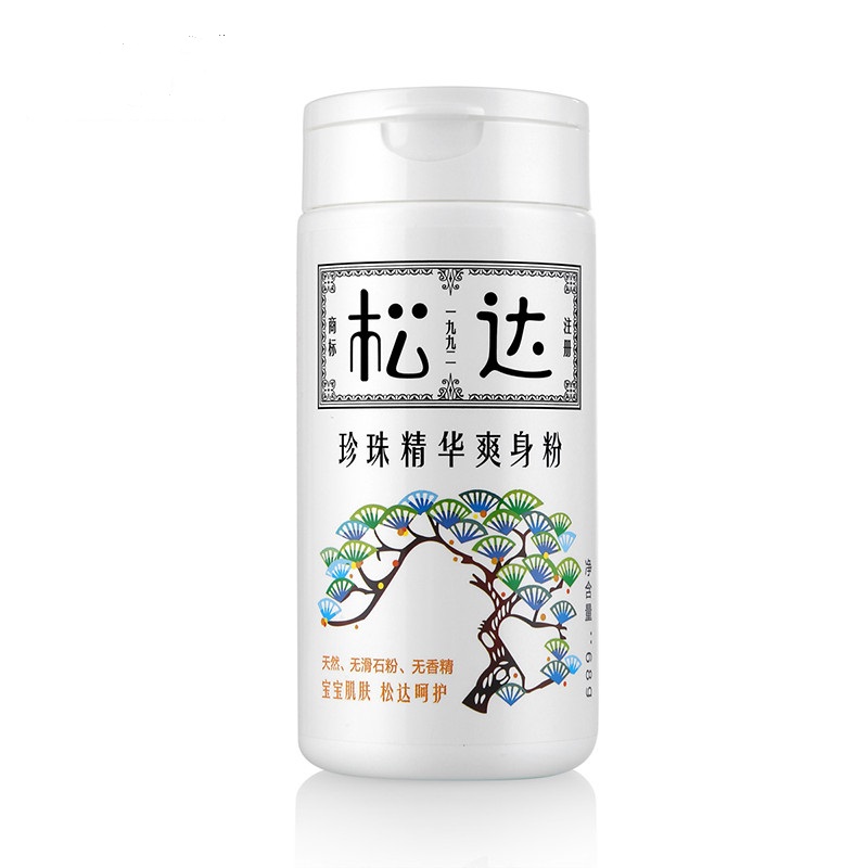 松达SONGDA珍珠精华爽身粉68g
