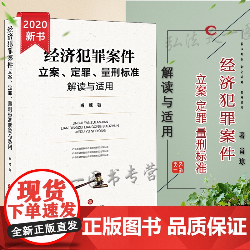正版 经济犯罪案件立案 定罪 量刑标准解读与适用 曾斌 肖琼 法律出版社高清大图