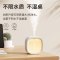 几素加湿器桌面办公桌卧室宿舍迷你便携小型无线空气婴儿床头小巧办公室充电车载生日礼物香薰机加湿 白色HU18（1800m