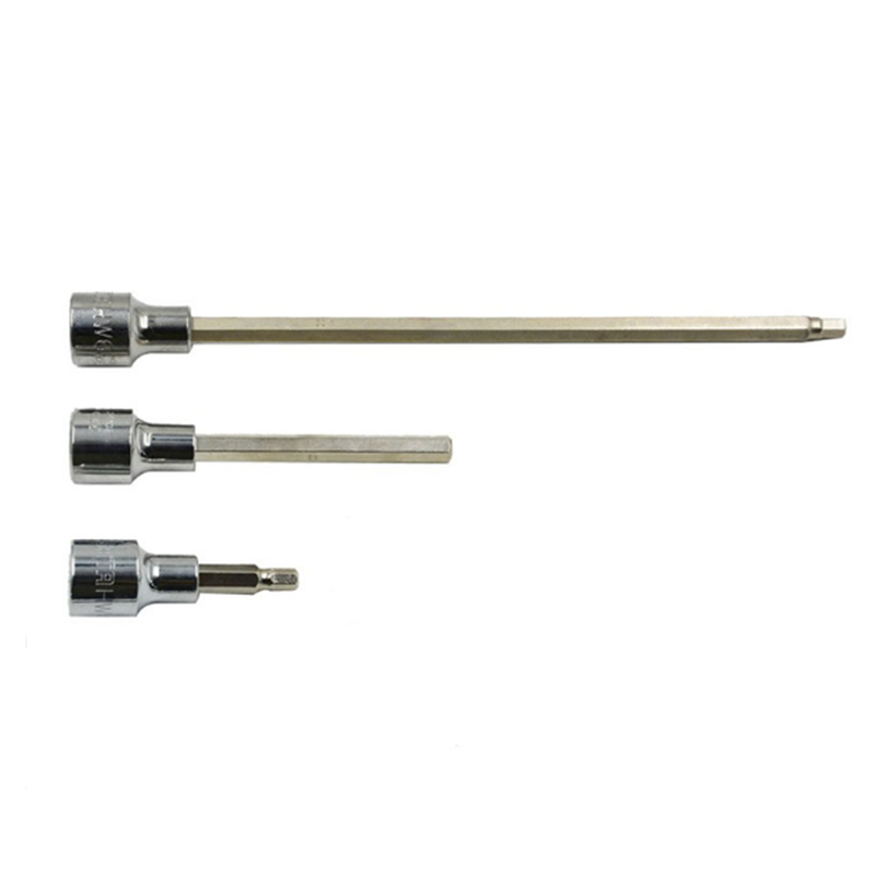 世达24303 12.5MM系列加长六角旋具套筒 套筒内六角扳手6*120MM 1个