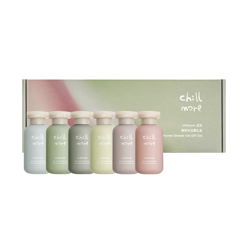 chillmore 且悠 香氛 沐浴露礼盒 120ml*6瓶/盒