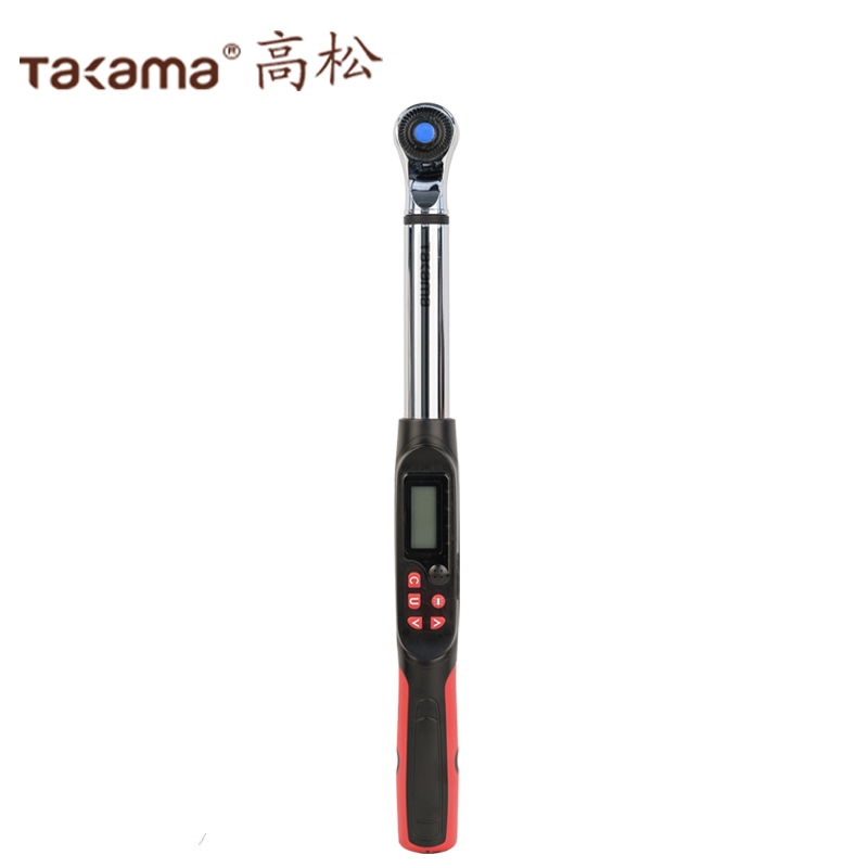 高松Takama数显扭力扳手可调扭矩扳手(工业级)3/8“3-60NM 653806/把高清大图