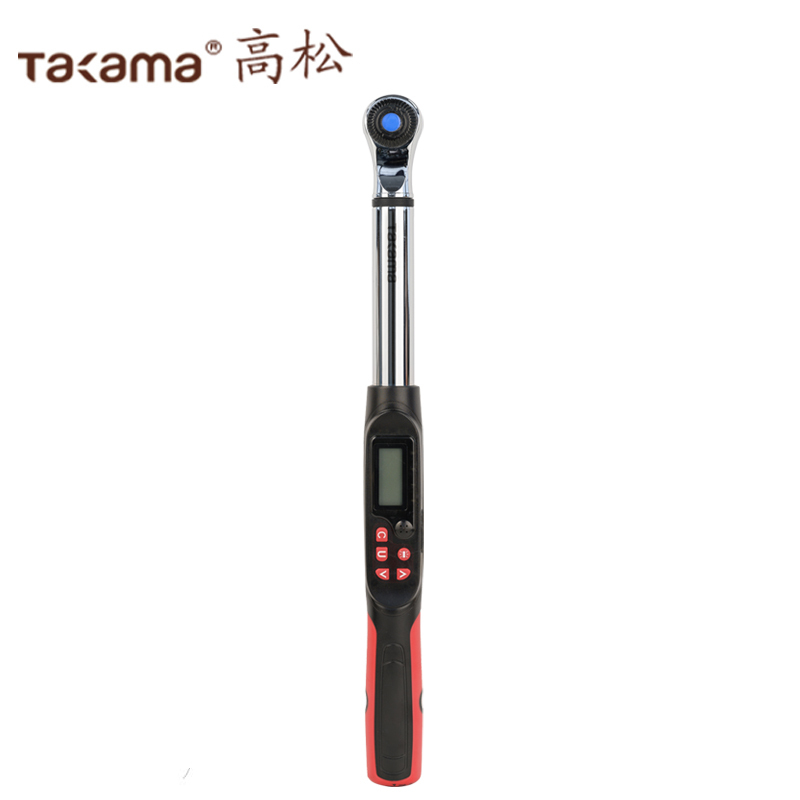 高松Takama数显扭力扳手可调扭矩扳手(工业级)3/8“3-60NM 653806/把