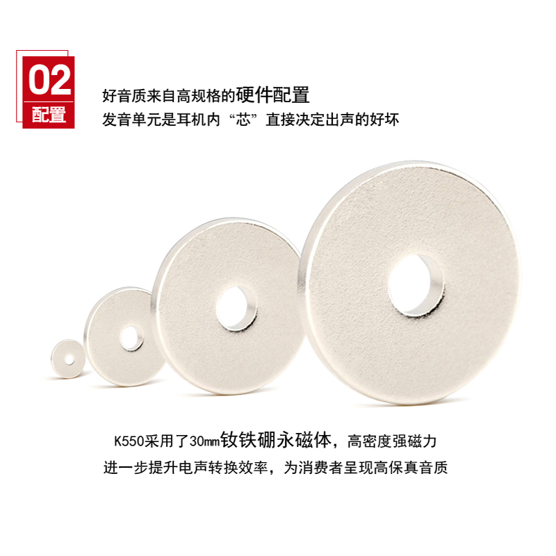 EDIFIER/漫步者 K550 台式电脑耳机双插头英语学习专用带麦耳麦学校教师孩子网课家用语音清晰典雅黑色高清大图
