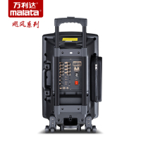 万利达(malata)J15W 广场舞音响15英寸户外拉杆音响升级版移动音箱无线蓝牙大功率低音炮伴唱带麦克风9022W