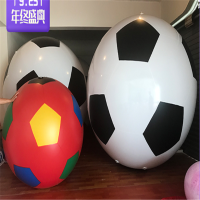增智(Z) 充气沙滩足球气球 45cm儿童玩具足球幼儿圆PVC超大型足球