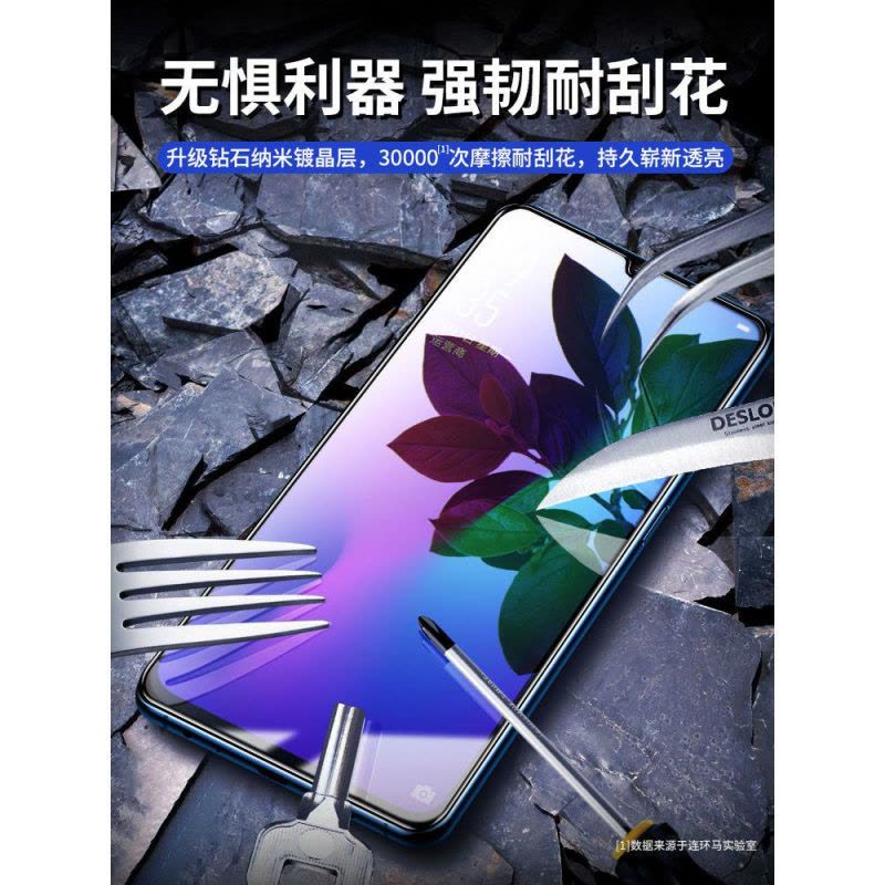 飞贴宝OPPOA8钢化膜A8全屏覆盖防摔抗蓝光防指纹玻璃手机膜贴膜保护高清图片