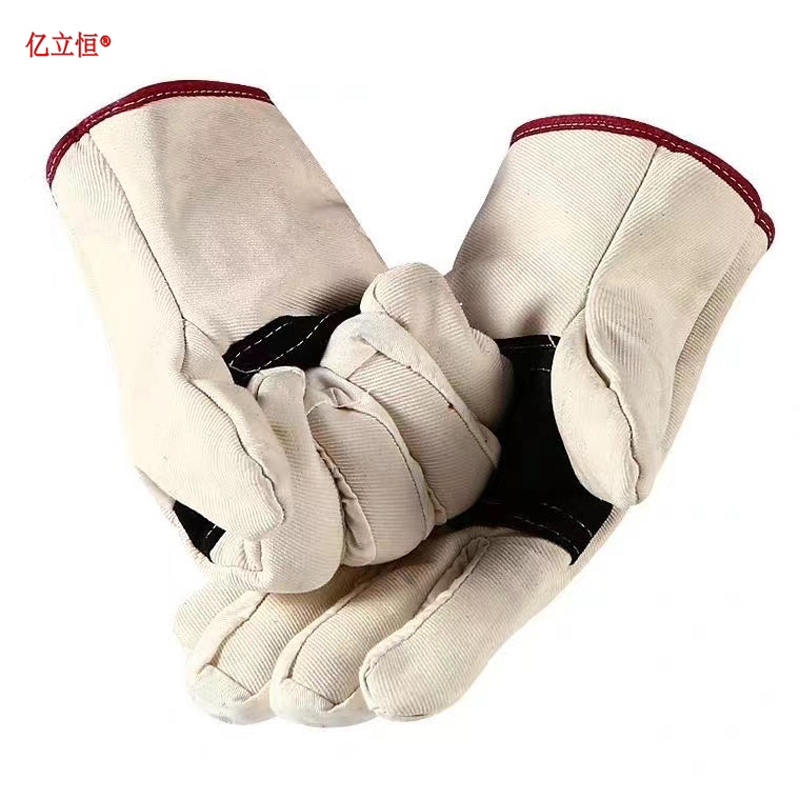 亿立恒 加厚帆布手套 均码 双