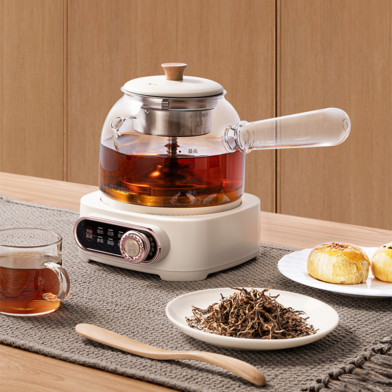 山水(SANSUI)S-ZC4101电热水壶(煮茶壶)0.5L(单位:台)白色高清大图