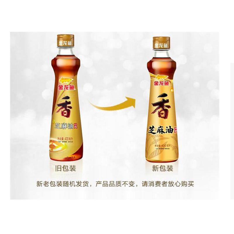 金龙鱼 纯芝麻油 400ML *12