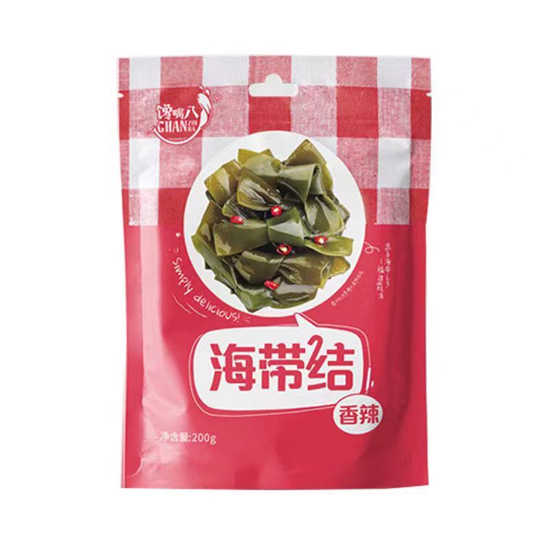 馋嘴八霞浦海带结香辣即食辣味小零食推荐小包装海带片小吃微辣