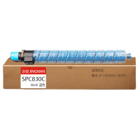 京贤SPC830C蓝色粉盒适用理光SPC830DN/C381DN一支
