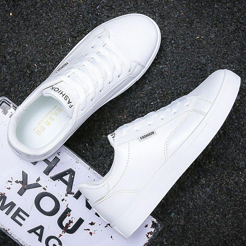 nakezg小白鞋男百搭潮流男鞋2024春季新款白色运动鞋青少年板鞋男款