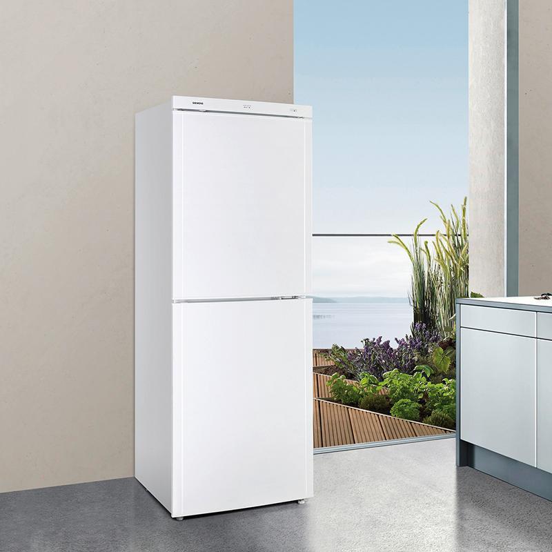 西门子siemensbcd209kk20v011ew209升智节机械温控直冷双门冰箱白色