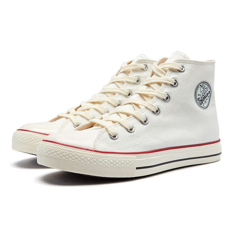 回力女鞋男鞋春季经典新款高帮帆布鞋板鞋子女