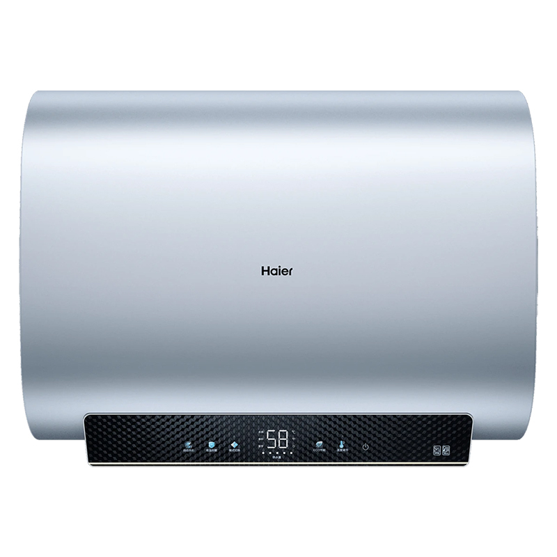 海尔(Haier)电热水器60升扁桶纤薄双胆3300W速热一级能效ECO节能内胆免清洗健康净水洗9倍大水量