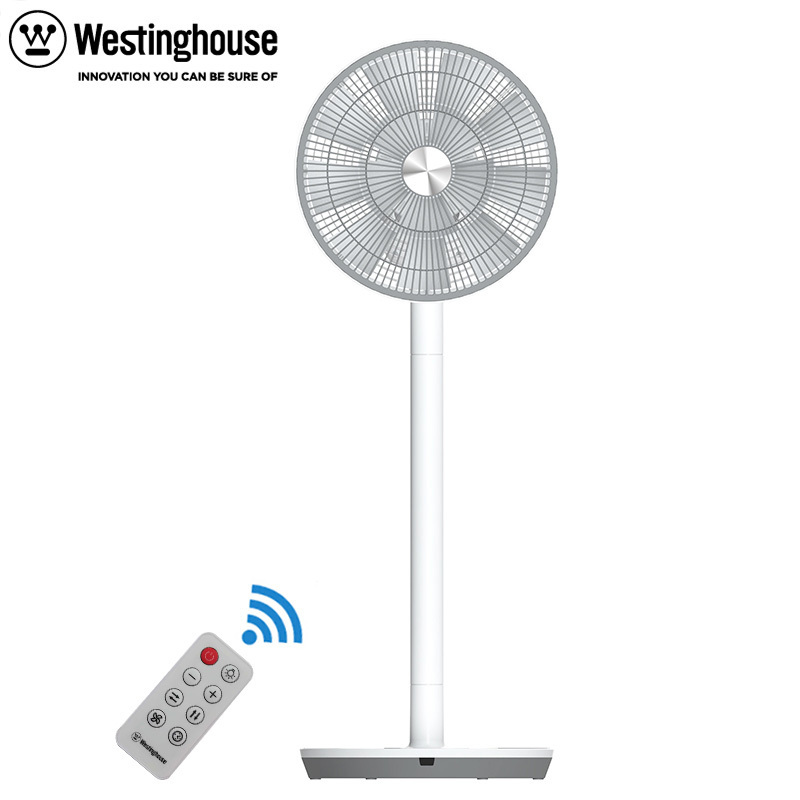 西屋(Westinghouse)电风扇 XWT18 立柱可拆 静音欧扇叶 智能3D直流变频扇