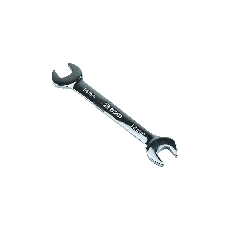 波斯(BOSI)精品开口扳手(12x14mm)把高清大图