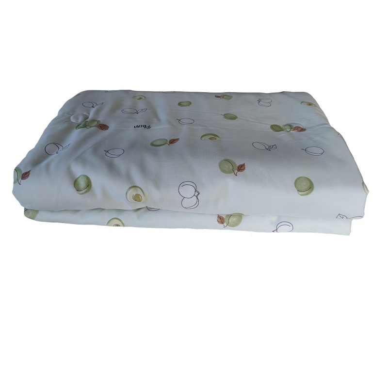 兰光铭 针织棉夏被 150cm*200cm 条高清大图