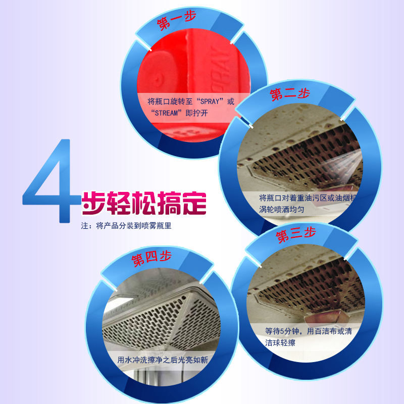 帮客材配[清洗专用]苏宁帮客重油污清洁剂5斤装 2.5l/桶 6桶/箱 300元/箱 免邮高清大图