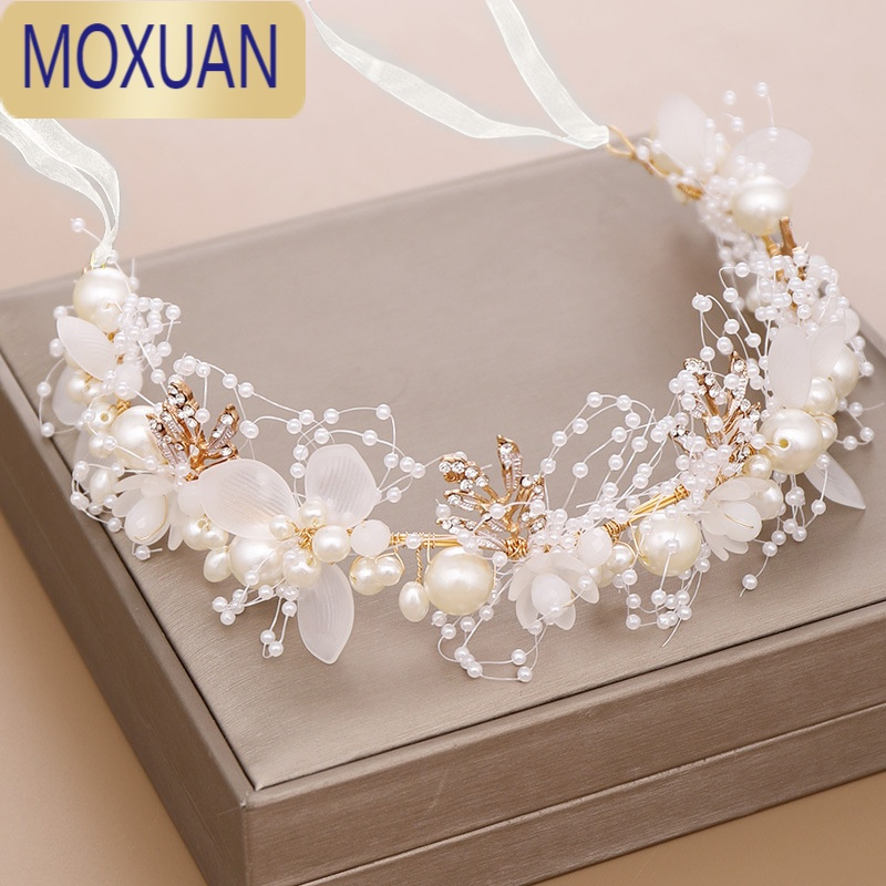 Moxuan花环头饰儿童女童花童皇冠发箍小公主小女孩汉服王冠发饰宝宝发卡报价 参数 图片 视频 怎么样 问答 苏宁易购