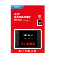 闪迪(SanDisk)480GB SSD固态硬盘 SATA3.0接口台式机笔记本DIY稳定兼容加强版-电脑升级优选|西部数据出品