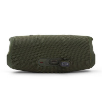 JBL CHARGE5 音乐冲击波五代 便携式蓝牙音箱+低音炮 户外防水防尘音箱桌面音响 增强版赛道扬声器 森林绿