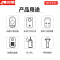 双鹿电池高伏碱性27A适用于引闪器/门铃遥控器/车辆防盗器/电动卷帘门吊灯遥控器12V 10粒