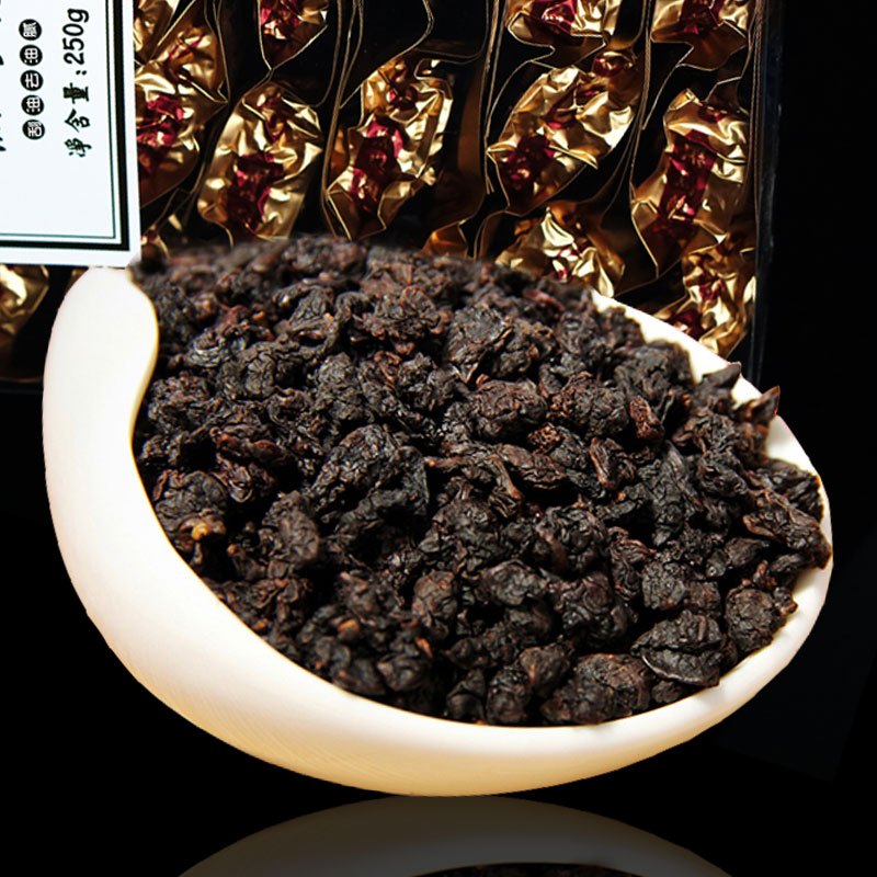祥臣 油切黑乌龙茶叶250g*2盒 高浓度乌龙茶可搭配减肥茶减肥产品
