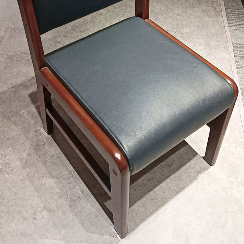 企来实木办公椅 470*470*920mm 把高清大图