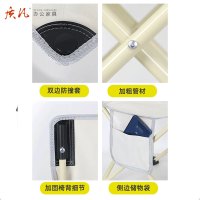 质凡户外折叠椅子便携式超轻折叠凳子写生椅 黑色中号