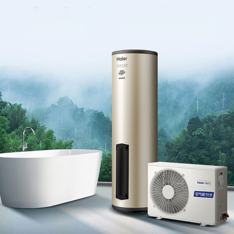 海尔(Haier)空气能电热水器200升大容量家用双源速热一级能效变频速热健康除菌外机自清洁南北通用
