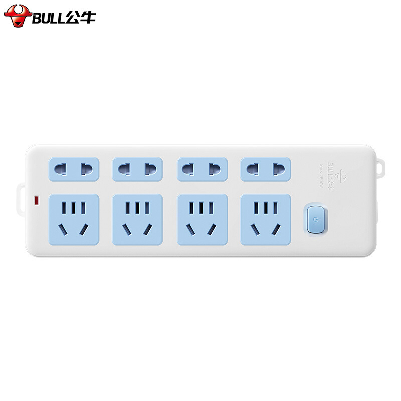 公牛(BULL)8孔总控无线插座