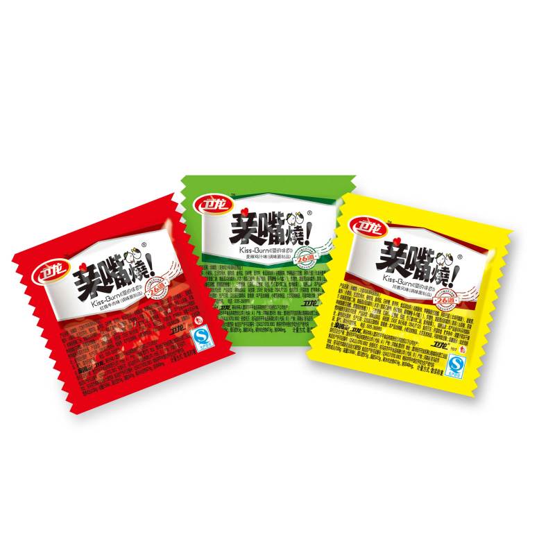 卫龙辣条亲嘴烧30片 香辣好吃 多口味混合发货 红烧牛肉味麦辣鸡汁味川香风味图片