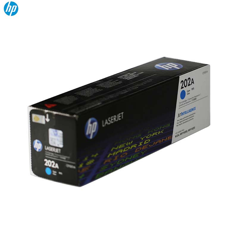 惠普(HP)CF501A 202A彩色兰色硒鼓(硒鼓/粉盒)(适用HP M254 M280 M281)