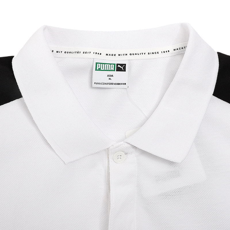 PUMA彪马POLO衫男2021春季新款短袖运动服上衣休闲透气T恤532290