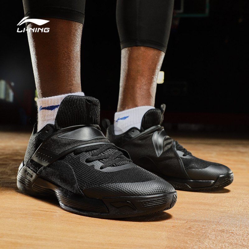 李宁(LI-NING)2018李宁驭帅12低帮团队新款TD云减震耐磨防滑场地篮球鞋ABPN015