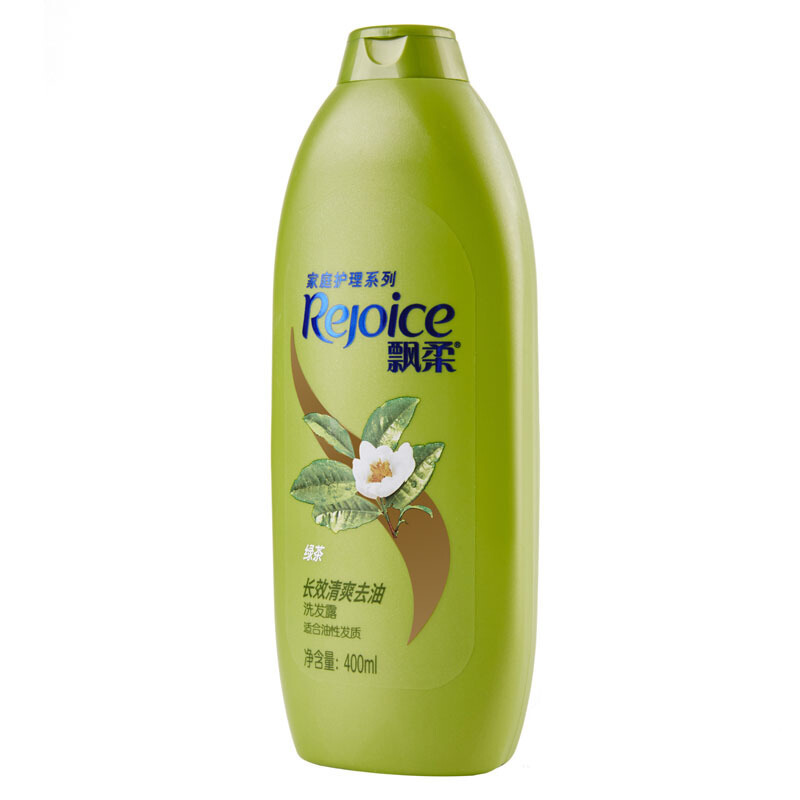 飘柔绿茶长效清爽去油洗发露400ml