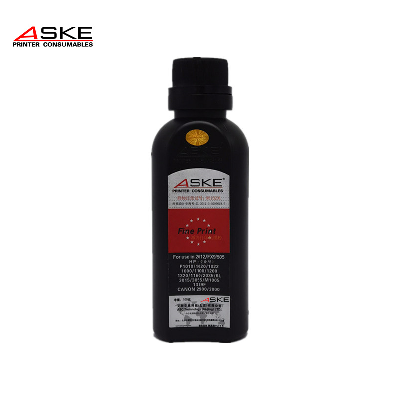 ASKE PRINTER CONSUMABLES激光打印机黑色碳粉A-HP1020 黑色