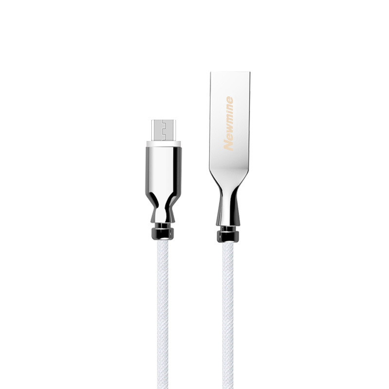 纽曼(Newmine) 安卓数据线 电源线2A快充MicroUSB手机充电线 白 华为小米vivo/oppo红米三星魅族