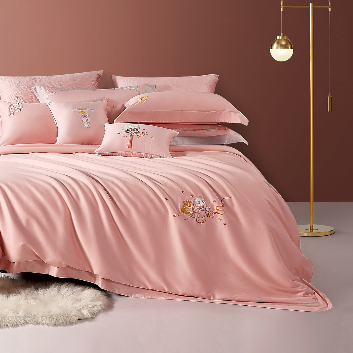 【床上用品四件套贡缎长绒棉】报价行情_排行_品牌_参数_怎么样_图片_