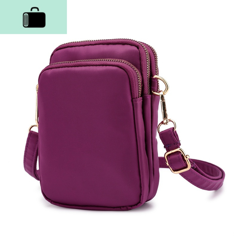 女包手机包小包包斜挎包女钱包防水小包尼龙牛津布单肩背包小布包new