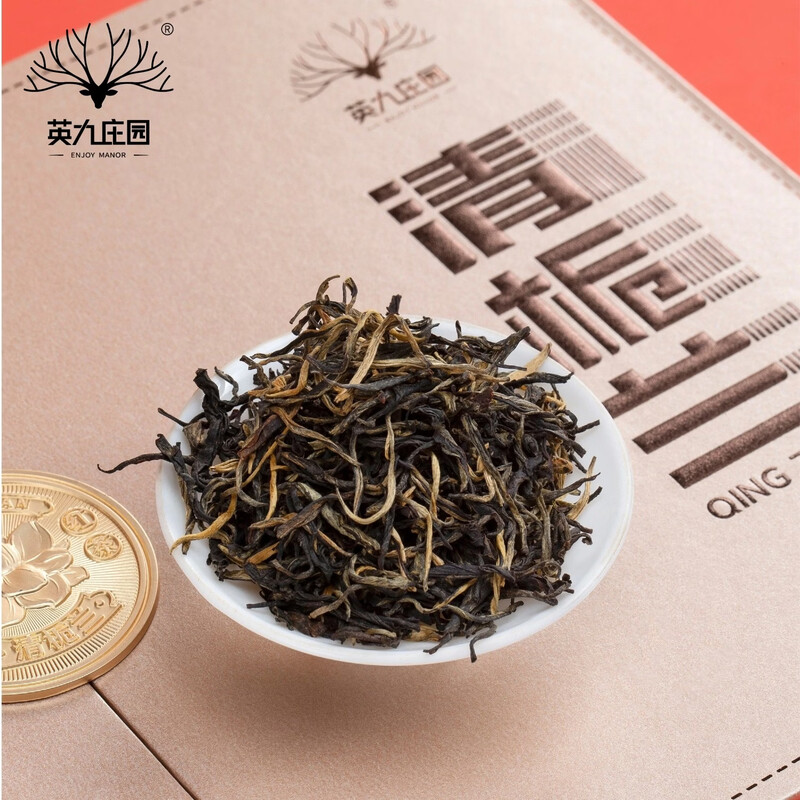 ENJOY MANOR 英九庄园 160g 清栀兰金英红 红茶 英红九号 一级 5g/泡袋 32袋/礼盒 160g/礼盒高清大图