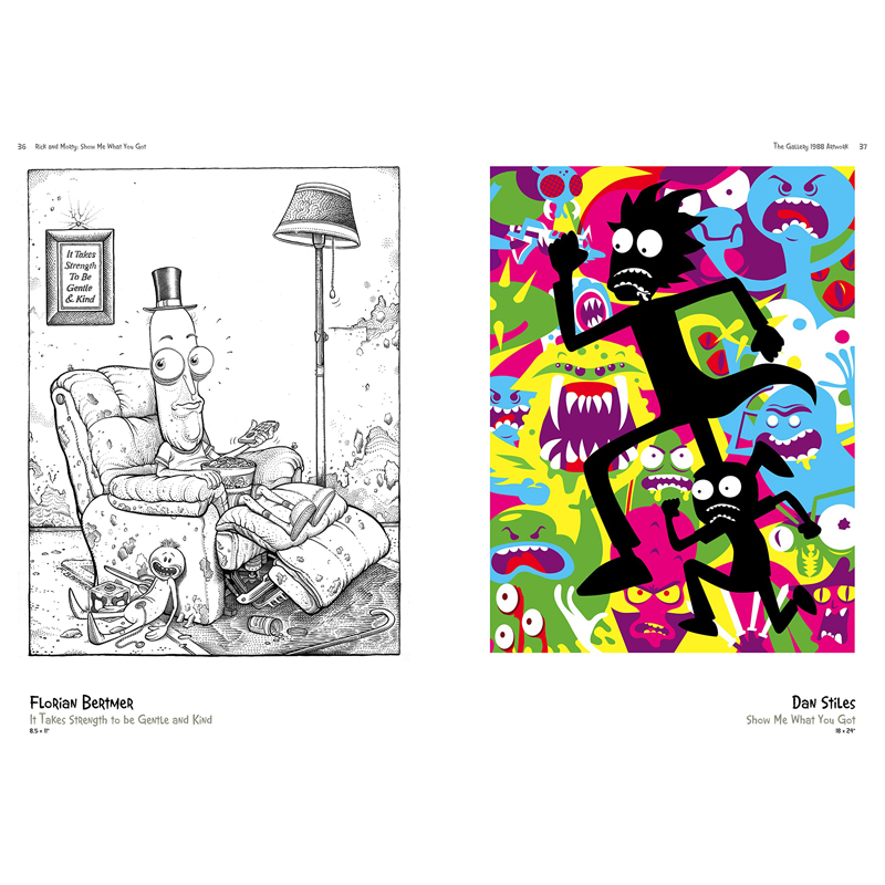 [正版]瑞克和莫蒂动画设定集2 英文原版 Rick and Morty Show Me What You Got 19高清大图