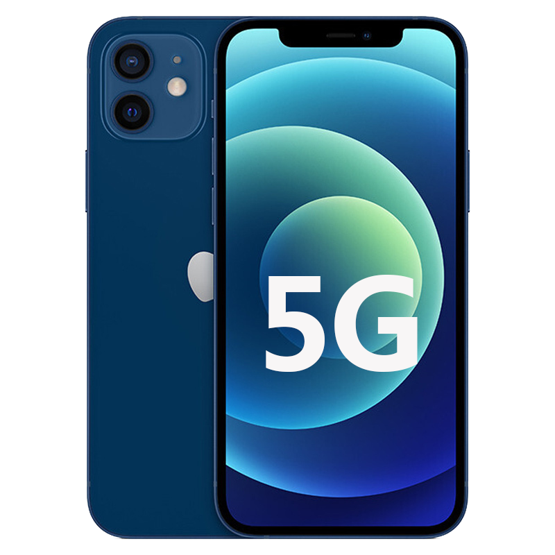 [二手95新]Apple 苹果 iPhone 12 蓝色 128GB 二手手机 苹果12 双卡拍照备用5G手机 国行高清大图