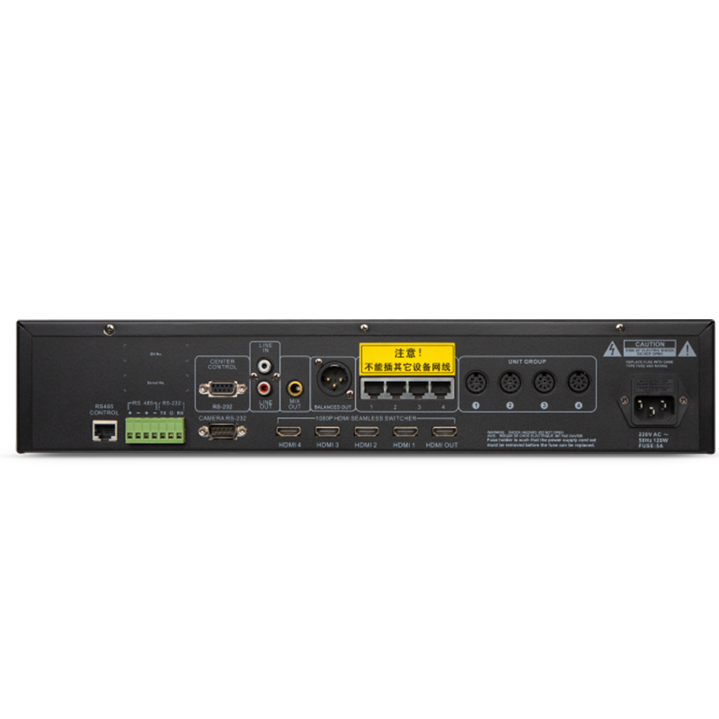 惠度(HuiDu)HD-8999有线手拉手会议麦克风智能数字话筒高清视频工程大型会议报告厅多功能话筒会议系统主机高清大图