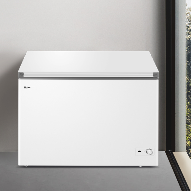 海尔(Haier)300升卧式冰柜冷柜 家用商用两用大容量大冷冻力 专利减霜80% BC/BD-300GHPDZ高清大图